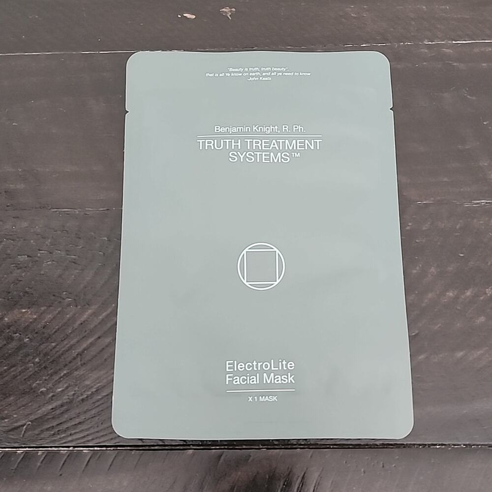 TRUTH TREATMENT SYSTEMS Electrolite Facial Mask Hydrating Treatment - 1 Mask